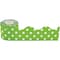 Teacher Created Resources Lime Polka Dots Scalloped Rolled Border Trim, 50 Feet Per Roll, PK3 TCR8945 - alternate 3